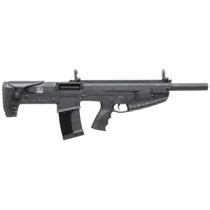 Charles Daly 930318 N4S Bullpup Full Size Frame 12 Gauge Semi-Auto 3 in 5+1 18.50 in Blued Steel Barrel, Black Anodized Steel Receiver Black Fixed w/Adj Comb Synthetic Stock, Shotgun