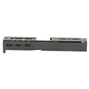 Sylvan Arms Custom Slide, Trijicon RMR Slide Cut, For Glock 19 GEN4, DLC Finish, Black, Includes Internals, RMR Cover/Adapter Plate, RMR Locating Pins and Plate Screws GL19G4PK