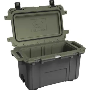 Pelican Cooler Im 70 Quart Elite Gunmetal/Od Grn Trim 70Q14GNMTLOD