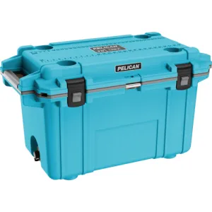 Pelican Cooler Im 70 Quart Elite Blue/Gray Trim 70Q1CLBLUGRY