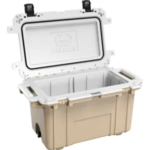Pelican Cooler Im 70 Quart Elite Tane/White Trim 70Q1TANWHT