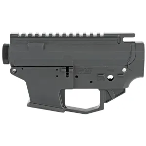 Angstadt 1045, Semi-automatic, Stripped Upper/Lower Receiver, 45ACP/ 10MM, Anodized Finish, Black, Accepts Glock Pattern Magazines AA1045RSBA