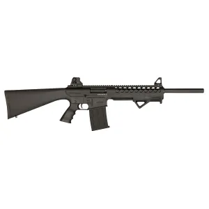 Garaysar 1919 PA, Pump Action Shotgun, 12 Gauge, 3 in Chamber, 20 in Barrel, Right Hand, Improved Cylinder/Modified/Full Chokes, 5 Rounds, Fixed Stock, Black MKA1919PA