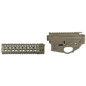 Spikes Tactical Punisher Lower/Upper Receiver Set, Semi-automatic, 223 Remington/556NATO, Cerakote Finish, Patriot Brown, Includes 9 in SAR3 Rail STS1615-PB9S