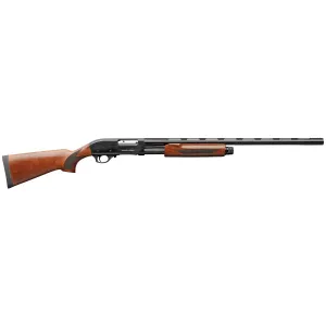 Charles Daly 301, Pump Action Shotgun, 12 Gauge, 3 in Chamber, 28 in Barrel, Blued Finish, Black, Brass Bead Front Sight, 4 Rounds, Includes (3) Chokes - IC, M, F 930.199