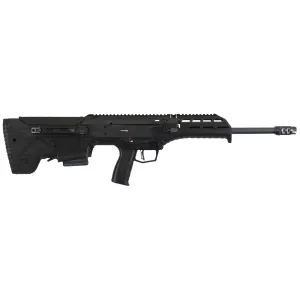 Desert Tech MDRX, Semi-automatic Rifle, Bullpup, 300 Blackout, 16 in Barrel, 1:6 Twist, Threaded 5/8-24, Matte Finish, Black, Forward Eject, 10 Rounds, 1 Magazine MDR-RF-D1610-FE-B