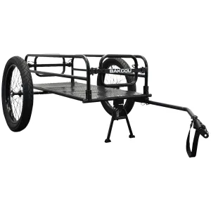 Bakcou E-bikes AFCT Cargo EBike Trailer Includes Kickstand Black 70