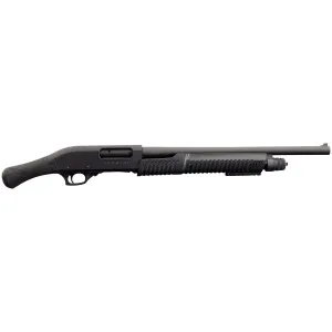 Charles Daly Honcho, Pump Action Shotgun, 12 Gauge, 3 in Chamber, 18.5 in Barrel, Matte Finish, Black, 5 Rounds, Synthetic Furniture 930.363