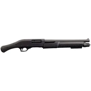 Charles Daly Honcho, Pump Action Shotgun, 12 Gauge, 3 in Chamber, 14 in Blued Finish, Black, Front Fixed Blade Sight, 5 Rounds, 27 in Overall Length 930.317