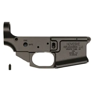 Noveske 04000008K AR-15 Stripped Lower Receiver Gen3 AR-15 Black Hardcoat Anodized