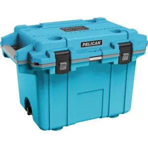 Pelican Coolers Im 50 Quart Elite Blue/Gray 50Q1CLBLUGRY