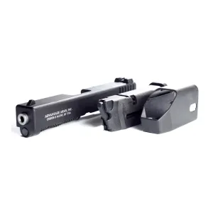 Advantage Arms Conversion Kit, 22LR, 4.49 in Barrel, Fits Glock Generation 4 17/22, Black Finish, 1-10Rd Magazine, Includes Range Bag AAC17-22G4