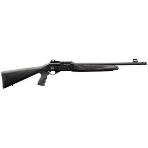 Charles Daly 930229 601 Tactical Full Size 12 Gauge Semi-Auto 3 in 4+1 18.50 in Black Steel Barrel, Black w/Picatinny Rail Aluminum Receiver, Fixed w/, Pistol Grip Black Synthetic Stock, Shotgun