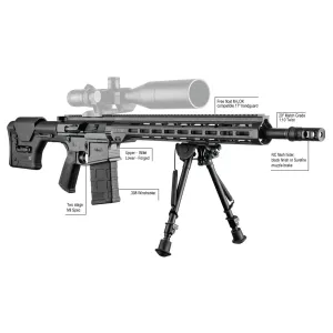 GILBOA/SILVER SHADOW G20308SAB Match 308 Win 20 in 20+1 Black