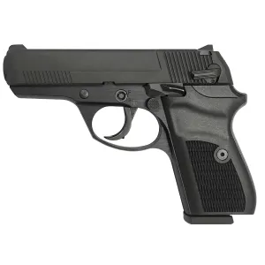 Rock Island 56798 LI380 Compact 380 ACP 8+1, 3.55 in Black Steel Barrel, Black Parkerized Serrated Slide, Black Parkerized Steel Frame w/Beavertail, Black Polymer Grip, Pistol
