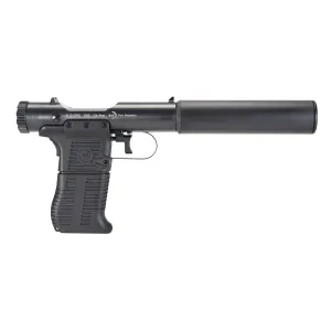 B&T Station Six, Bolt Action, 9MM, 5 in Barrel, Black, 1 Mag, 9 Rounds, Includes Suppressor BT-410111-KIT