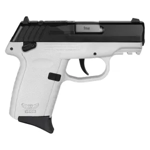SCCY Industries CPX1CBWTRDRG3 CPX-1 Gen3 RDR 9mm Luger 10+1 3.10 in White Polymer w/Picatinny Rail Serrated Black Nitride SS Slide White Polymer Grip, Pistol