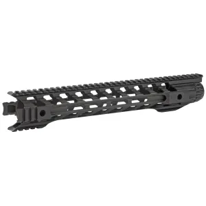 Fortis Manufacturing, Inc. Night Rail, Free Float Rail System, Handguard, 14.4 in, M-LOK, Fits AR15, Black NTR-14-MLOK