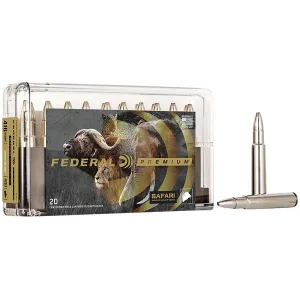Federal P416T1 Premium Safari Cape-Shok 416Rigby 400gr Trophy Bonded Bear Claw 20 Per Box/10 Case Centerfire, Rifle Ammunition