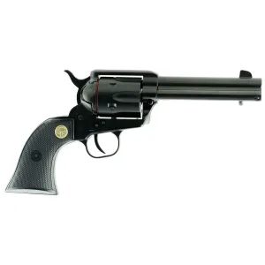 Chiappa CF340261 SAA 1873 Medium Frame 17 HMR 6 Shot, 4.75 in Blued Steel Barrel, Blued Steel Frame, Blued Cylinder, Black Plastic Grip, Exposed Hammer , Revolver