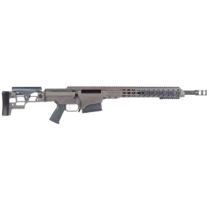 Barrett MRAD Rifle System 14347, .338 Lapua, 20 in Fluted Match Grade Barrel, Bolt-Action, Folding Stock, Adj Match Trigger, Multi-Role Brown Cerakote Finish, 10 Rds