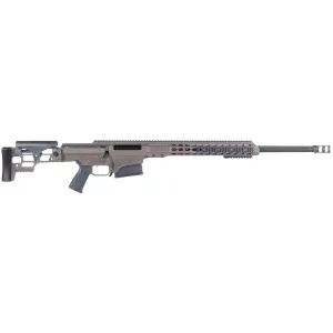 Barrett MRAD Rifle System 14351, .338 Lapua, 26 in Fluted Match Grade Barrel, Bolt-Action, Folding Stock, Adj Match Trigger, Multi-Role Brown Cerakote Finish, 10 Rds