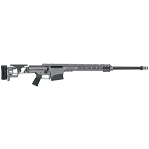 Barrett MRAD Rifle 18480, .338 Lapua, 26 Fluted Match, Folding Chassis, Tungsten Grey Cerakote, 10 Rds