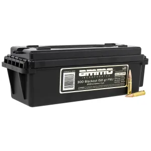 Ammo Incorporated 300B150FMJB200 Signature 300 Blackout 150 gr Full Metal Jacket (FMJ) 200 Bx/6 Cs