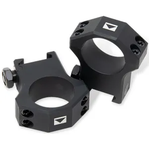 Steiner 5960 T-Series Rings Matte Black Aluminum 30mm Tube Low