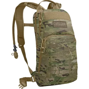 Camelbak M.U.L.E. Hydration Pack, MultiCam, Made of Cordura, 17.5 inx8.5 inx7.9 in, Mil Spec Crux Long Reservoir Included, Reservoir Holds 3 Liters, Near Infrared Refelctive (NIR) Fabric 1743901000