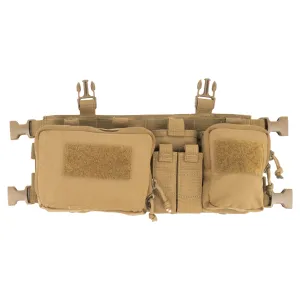 Haley Strategic Partners D3CR-H, Chest Rig, Supports .308 Platforms, Nylon Construction, Coyote Brown, Includes (4) Rifle Magazine Pouches, (2) Pistol Pouches, (1) Large Pouch, (1) Small Pouch & X-Harness D3CRH-1-1-COY