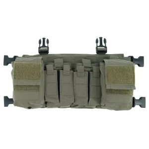 Haley Strategic Partners, D3CRX, Chest Rig, Nylon Construction, Ranger Green, Includes (4) Rifle Magazine Pouches, (4) Pistol Pouches, (2) Pouches