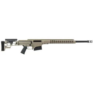 Barrett MRAD Rifle System 14435, .260 Remington, 24 in Fluted Match Grade Barrel, Bolt-Action, Folding Stock, Adj Match Trigger, FDE Cerakote Finish, 10 Rds