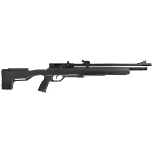 Crosman CPI22S Icon Air, Rifle PCP 22 10+1 Shot Black Black Receiver Black Fixed All Weather Stock