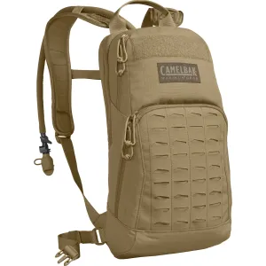 Camelbak M.U.L.E. Hydration Pack, Coyote Tan, Made of Cordura, 17.5 inx8.5 inx7.9 in, Mil Spec Crux Long Reservoir Included, Reservoir Holds 3 Liters, Near Infrared Reflective(NIR) Fabric 1742201000