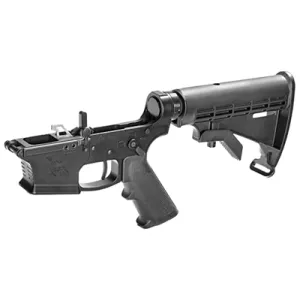 KE Arms KE-9 1-50-01-064, Complete Lower Receiver, Semi-automatic, 9MM, Black Finish