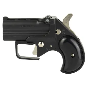Old West Short Bore, Derringer, 9mm, 2.75 in Barrels, Matte Finish, Black, Synthetic Grips, Black, 2 Rounds, Guardian Package, Trigger Guard SBG9BB