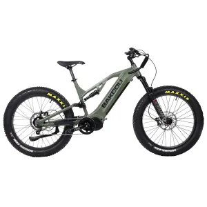 Bakcou E-bikes BSCJ19G21 Scout Jager Matte Army Green 19 Frame, Rohloff E-14 (500/14) Speed Hub BafangUltra Mid-Drive Motor, Electric Bike