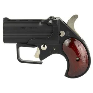 Old West Short Bore, Derringer, 380 ACP, 2.75 in Barrels, Matte Finish, Black, 2 Rounds, Guardian Package, Trigger Guard SBG9BR