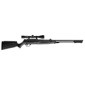 RWS/Umarex 2251324 Synergis Air Rifle Spring Piston 22 Pellet 12rd Black Black 3-9x32mm Scope