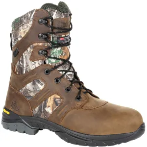Rocky Deer Stalker Boot Realtree Edge 800g 8 RKS0411-8
