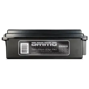 Ammo Incorporated 762X39123FMJRB200 Signature 7.62x39mm 123 gr Full Metal Jacket (FMJ) 200 Bx/6 Cs