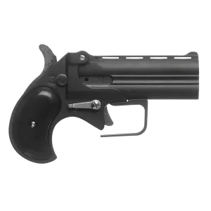 Cobra Pistol BBG9BB Derringer Big Bore 9mm Luger 2 Shot 3.50 in Black Barrel, Frame w/Black Plastic Grips