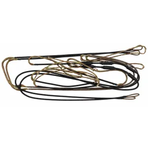 GAS Ghost XV String and Cable Set Camo w/ Black Serving Prime Black 1 GXVCBLK1