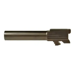 Lone Wolf Distributors Dusk19 Barrel, 9MM, 4.02 in Barrel, For 3rd and 4th Generation Glock 19, PVD Finish, Bronze LWD-Dk-19N-ORB