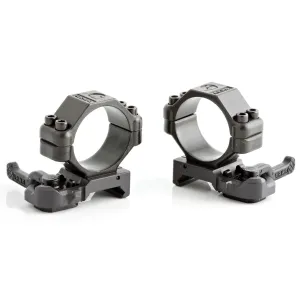 A.R.M.S., Inc. Ring, Fits 30mm Tube, Low Height, ARMS #22, Black 22LOW
