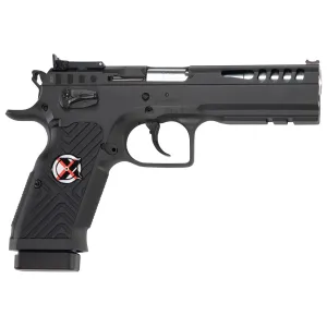 Tanfoglio IFG TFSTOCKMX9 Stock Master Xtreme 17+1 Black Black, Pistol