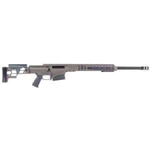 Barrett MRAD Rifle System 14350, .338 Lapua, 26 in Heavy Match Grade Barrel, Bolt-Action, Folding Stock, Adj Match Trigger, Multi-Role Brown Cerakote Finish, 10 Rds