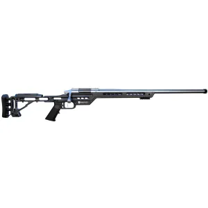 MasterPiece 6GTPMRRHBLKPBA PMR 6 GT 10+1 24 Threaded Match Grade Stainless Steel Barrel w/Thread Protector, Polished Black Metal Finish, Black V-Bedded BA Hybrid Chassis Stock, Trigger Tech Trigger, AICS-Type Magazine, Rifle