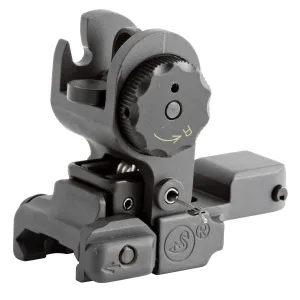 A.R.M.S., Inc. Sight, ARMS #40 with A2 Aperture, Black 40STDA2